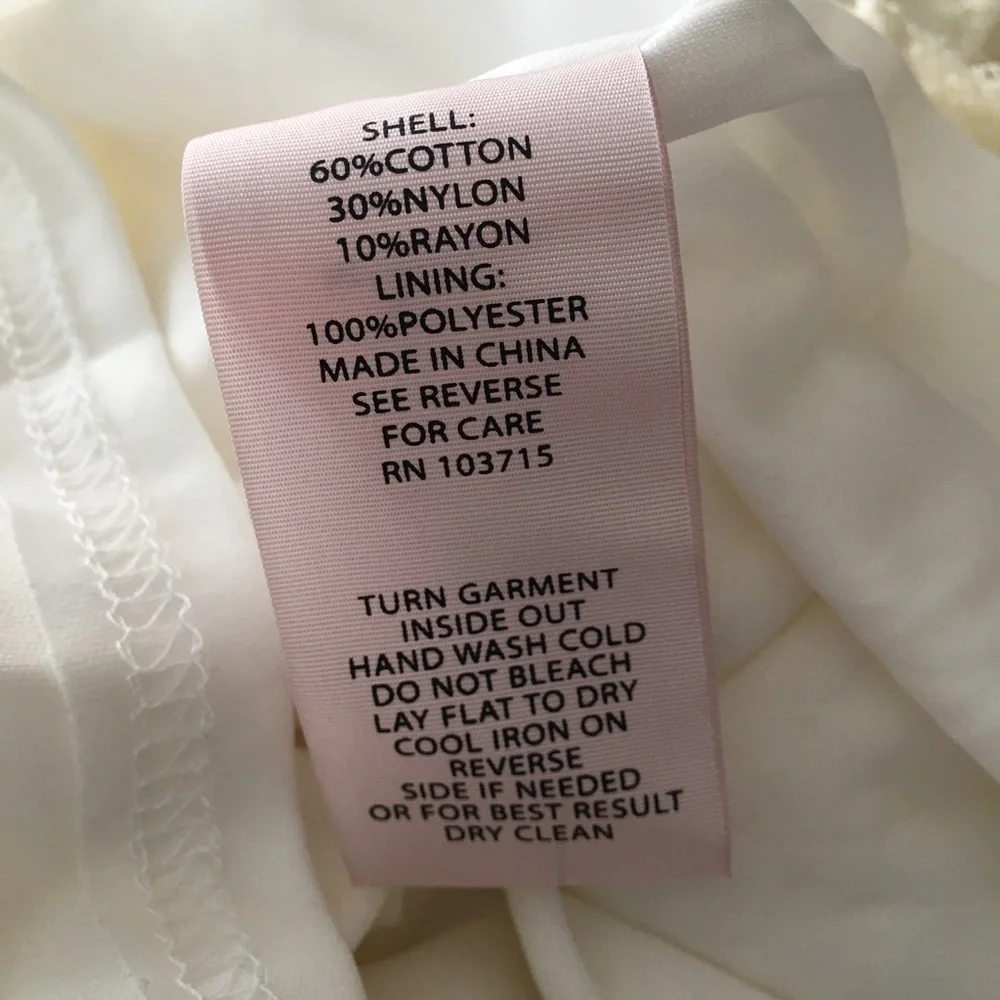 NWT Nanette Lepore Cream Lace Top